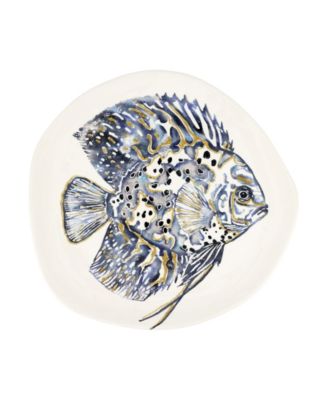 VIETRI - Reef Discus Fish Oblong Round Platter