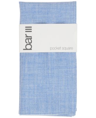 Bar III - Men's Solid Pocket Square