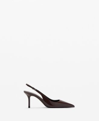 MANGO - Women's Patent Heeled Shoes