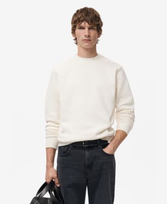 MANGO - Men's Regular-Fit Cotton Sweatshirt