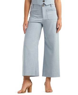 BCX - Women's Melange Suiting Cropped Pants