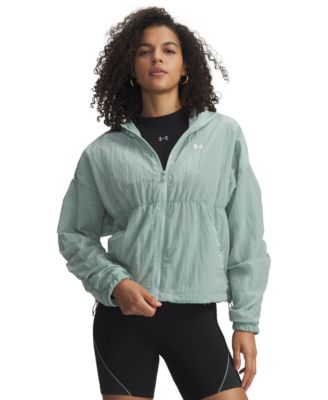 Under Armour - Women's Rival Woven Bungee Full-Zip Jacket