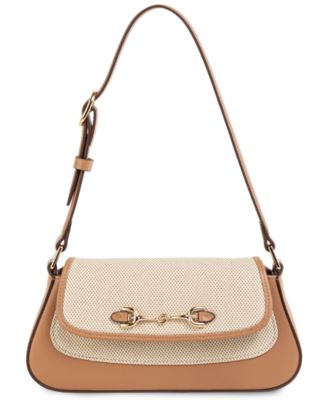 Sam Edelman - Loraine Large Polyurethane & Cotton Shoulder Bag