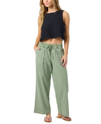 O'Neill - Women's Sevie Patch Pocket Woven Pull-On Pants