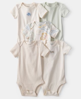 Carter's - Baby Boys' Animals Multipack Bodysuits, 5-Pack Set
