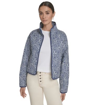 Levi's - Women’s Quilted Short Liner Zipper Jacket