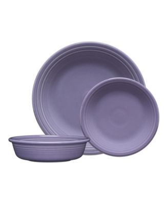 Lavender Classic Rim 3-Piece Place Setting image