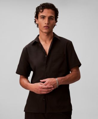 Calvin Klein - Men's Classic-Fit Button-Down Shirt