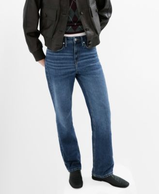 MANGO - Women's Matilda Mid-Rise Straight Jeans