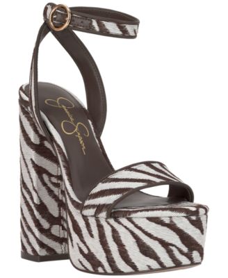 Jessica Simpson - Women's Axtyn Platform Block-Heel Sandals