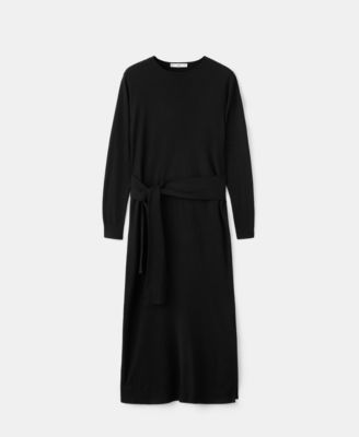MANGO - Women's Knot Knitted Dress