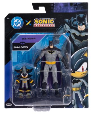 The Hedgehog Shadow and Batman Action Figures image