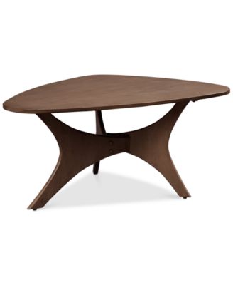 INK+IVY - Blaze Organic Triangular Wood Coffee Table