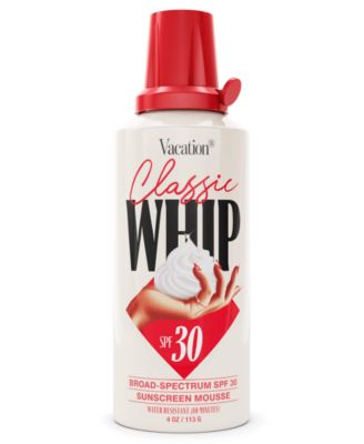 Vacation - Classic Whip SPF 30 Foam Sunscreen, 4 oz.