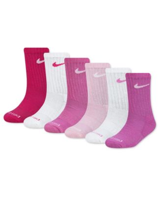 Nike - Boys' 4-5 Performance Crew Socks, 6-Pack