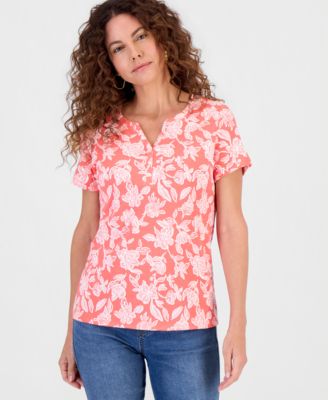 Style & Co - Petite Short-Sleeve Top