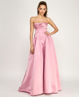 B Darlin - Women's Strapless Gown