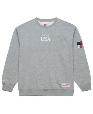 Mitchell & Ness - Men's Gray Team USA Coach Snoop Sweatshirt