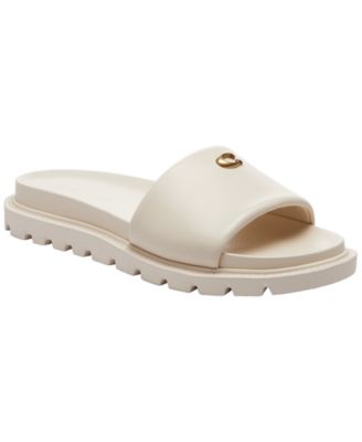 COACH - Women's Brynn Slip-On Slide Sandals
