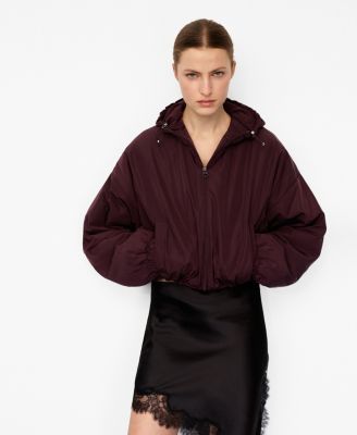 MANGO - Women's Oversized Hooded Jacket