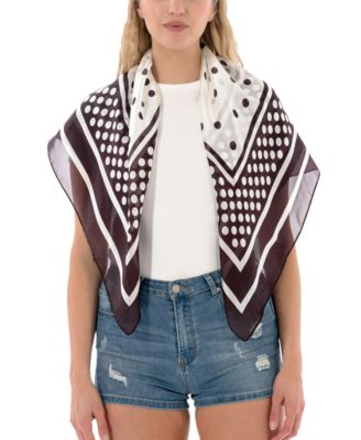 Marcus Adler - Satin Polka Dot Scarf