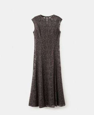 MANGO - Women's Combined Lace Dress