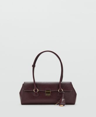 MANGO - Women's Flap City Shoulder Bag