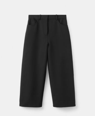 MANGO - Women's Mid-Rise Suit Trousers