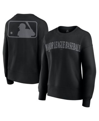 Fanatics - Women's Black MLB Elements Flow Pullover Sweatshirt