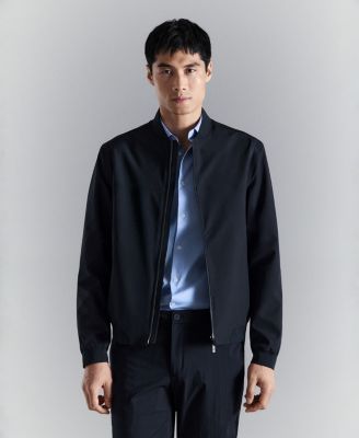 MANGO - Men's Water-Repellent Bomber Jacket