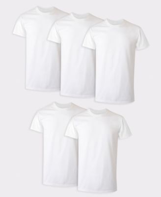 Hanes - Men's Ultimate Crewneck Undershirt, 5-Pack