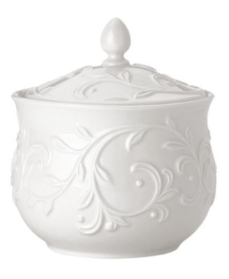 Dinnerware, Opal Innocence Carved Sugar Bowl image