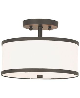 Livex - Park Ridge Metal 11'' Semi Flush Ceiling Mount
