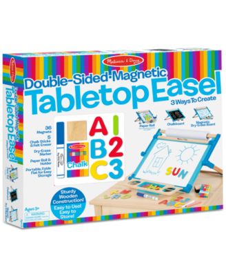 Melissa & Doug Double-Sided Magnetic Tabletop Easel image