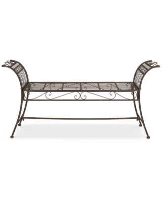 Safavieh - Dacie Outdoor Bench, Quick Ship