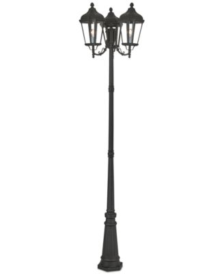 Livex - Morgan 3-Light Outdoor Post Lantern