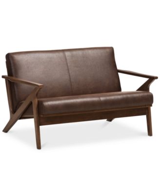 Baxton Studio - Wynola Loveseat, Quick Ship