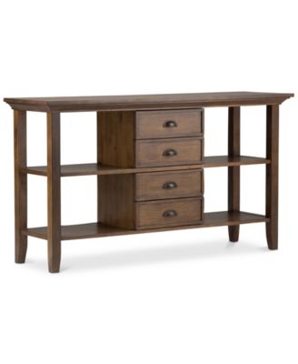 Simpli Home - Avalin Console Table, Quick Ship