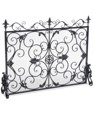 Noble House - Flower 44'' Fireplace Screen, Quick Ship