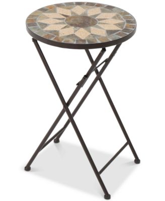 Noble House - Cory Round Side Table, Quick Ship