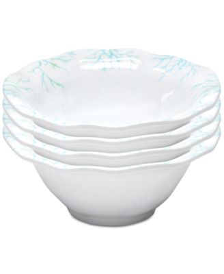 Q Squared - Captiva 4-Pc. Melamine 6.5" Cereal Bowl Set