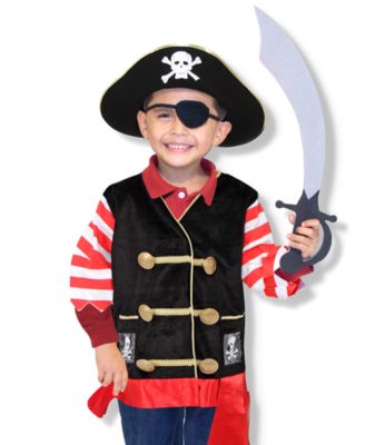Melissa and Doug - Kids Pirate Role Play Costume Set