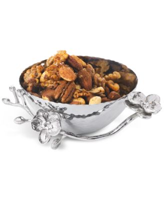 White Orchid Nut Bowl image