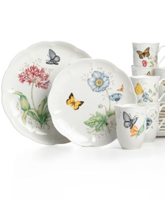Lenox - Butterfly Meadow 18-Piece Dinnerware Set