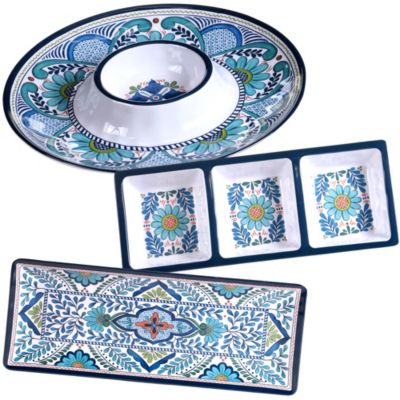 Talavera Melamine 3-Piece Serving Set image