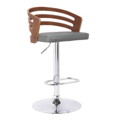 Armen Living - Adele Swivel Bartstool, Quick Ship