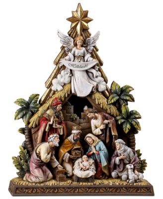 Angel Nativity Scene image
