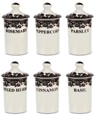 Delamere Spice Jars, Set of 6  image