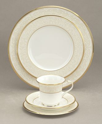 Noritake - "White Palace" 5-Piece Place Setting