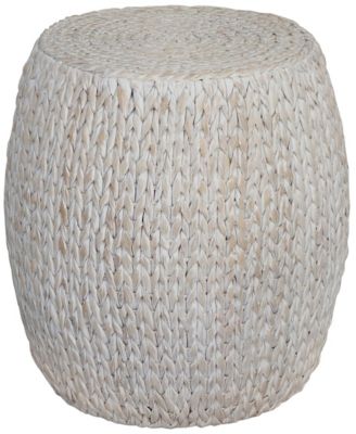 Gallerie Décor - Tall Drum Side Table, Quick Ship